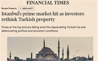 Istanbul’s prime market hit as investors rethink Turkish property